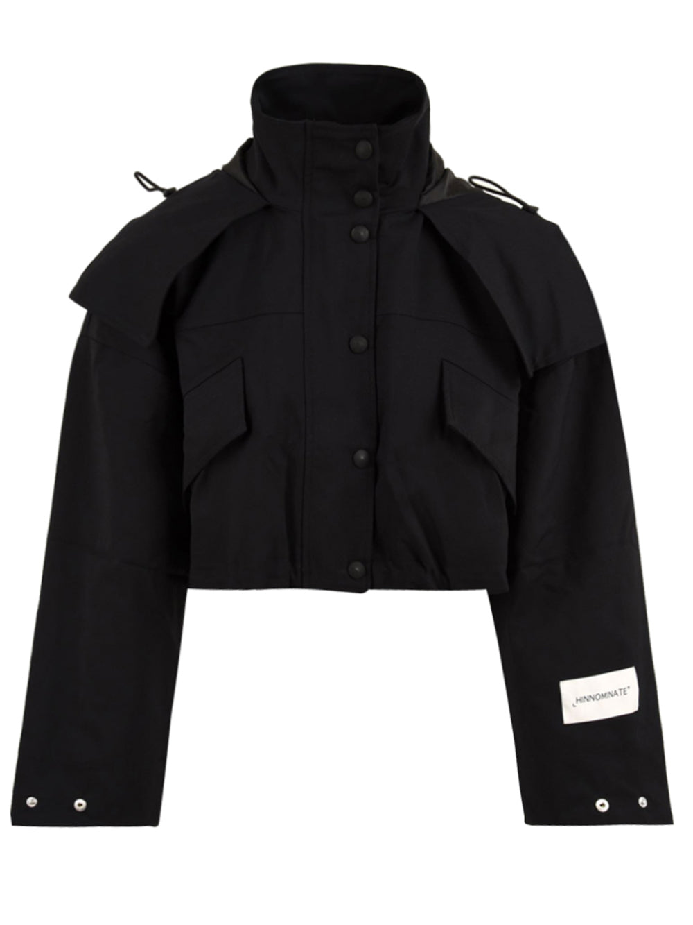 Giubbotto in cotone tecnico full zip HINNOMINATE Donna - Nero