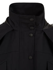 Giubbotto in cotone tecnico full zip HINNOMINATE Donna - Nero