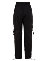Pantalone in cotone tecnico con tasconi HINNOMINATE Donna - Nero
