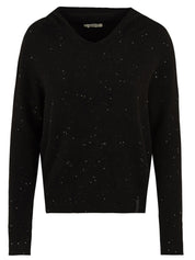 Maglia cappuccio con paillettes HINNOMINATE Donna - Nero