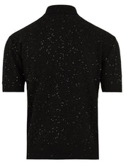 Maglia dolcevita mezza manica con paillettes HINNOMINATE Donna - Nero