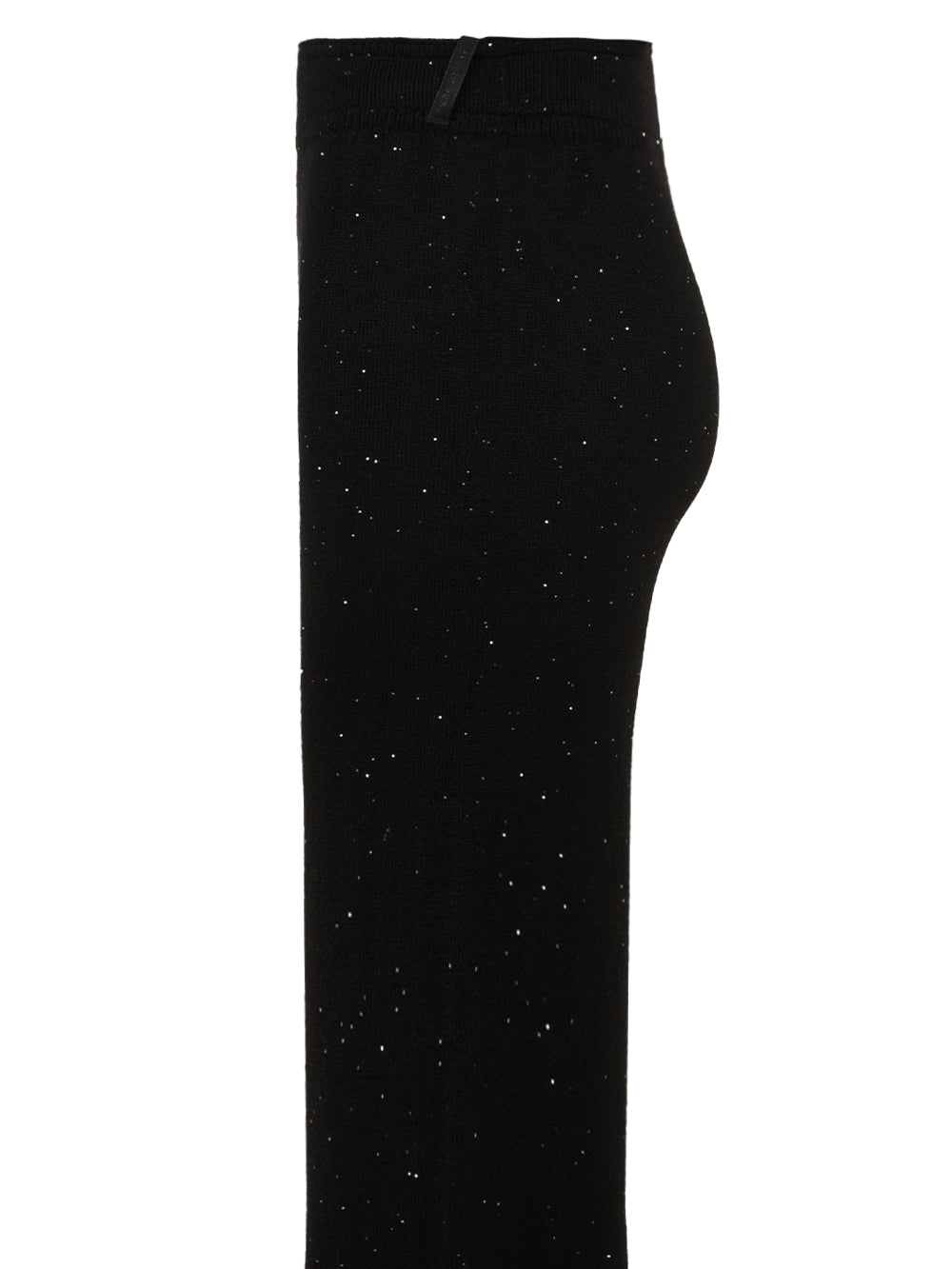 Pantalone Dritto In Maglia Con Paillettes HINNOMINATE Donna - Nero