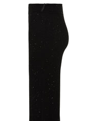 Pantalone Dritto In Maglia Con Paillettes HINNOMINATE Donna - Nero