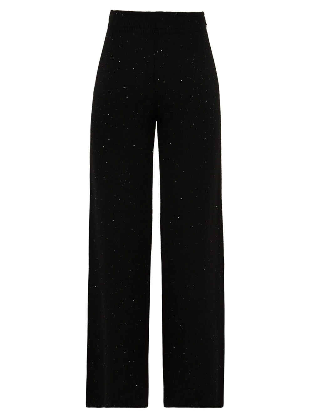 Pantalone Dritto In Maglia Con Paillettes HINNOMINATE Donna - Nero