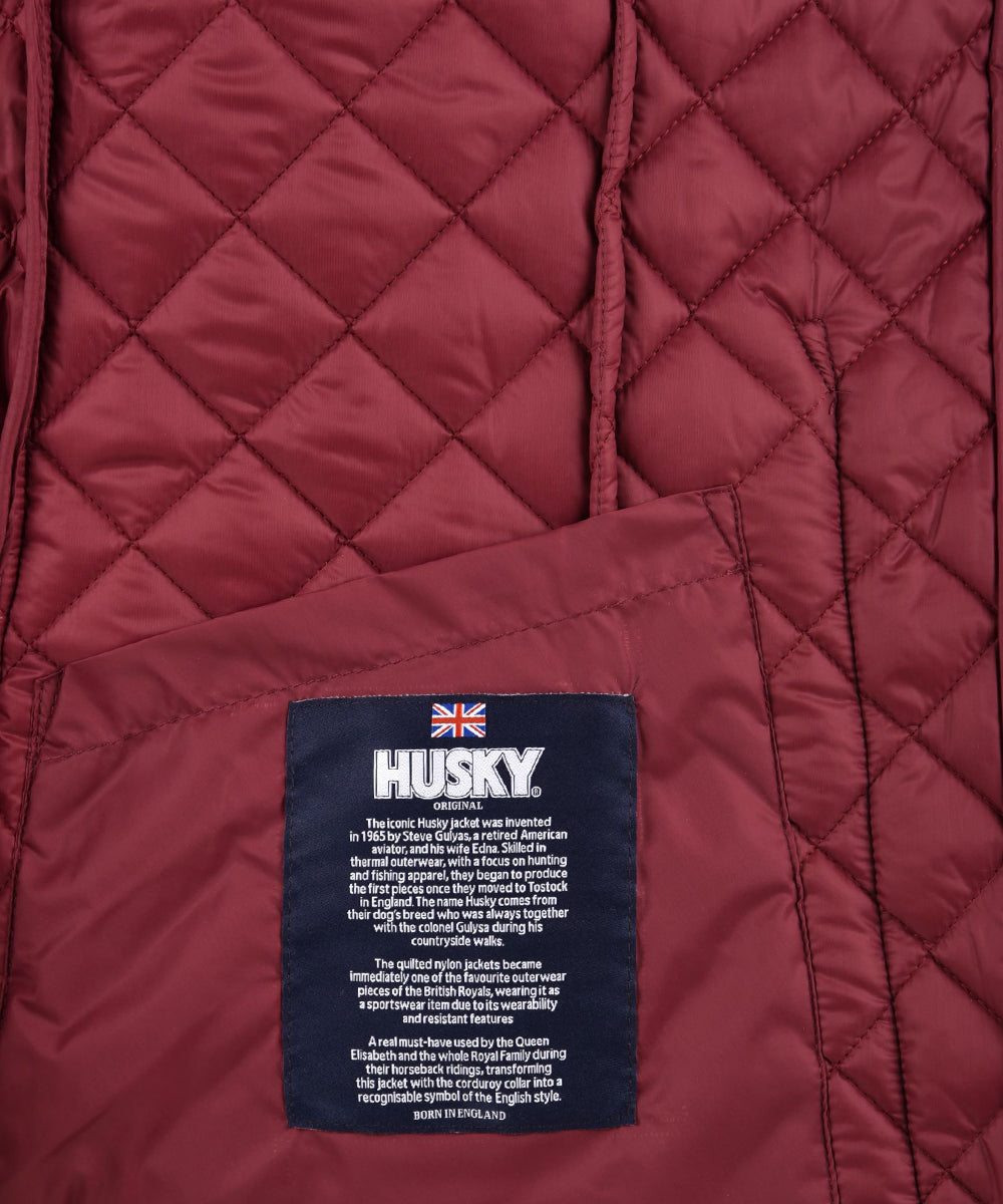Giubbotto HUSKY ORIGINAL Donna - Rosso