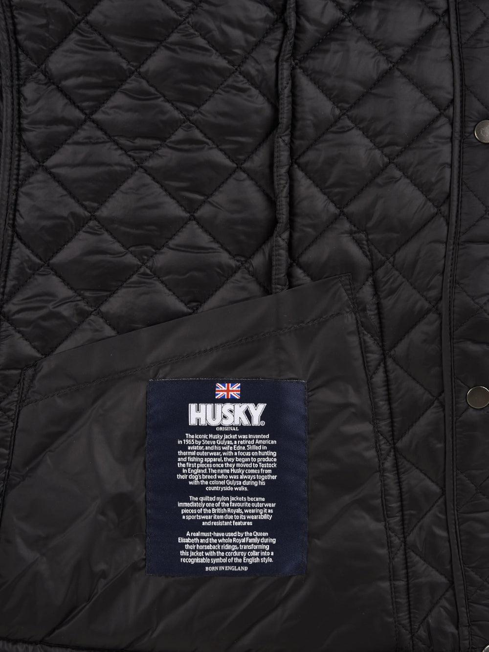 Giubbotto HUSKY ORIGINAL Donna - Nero