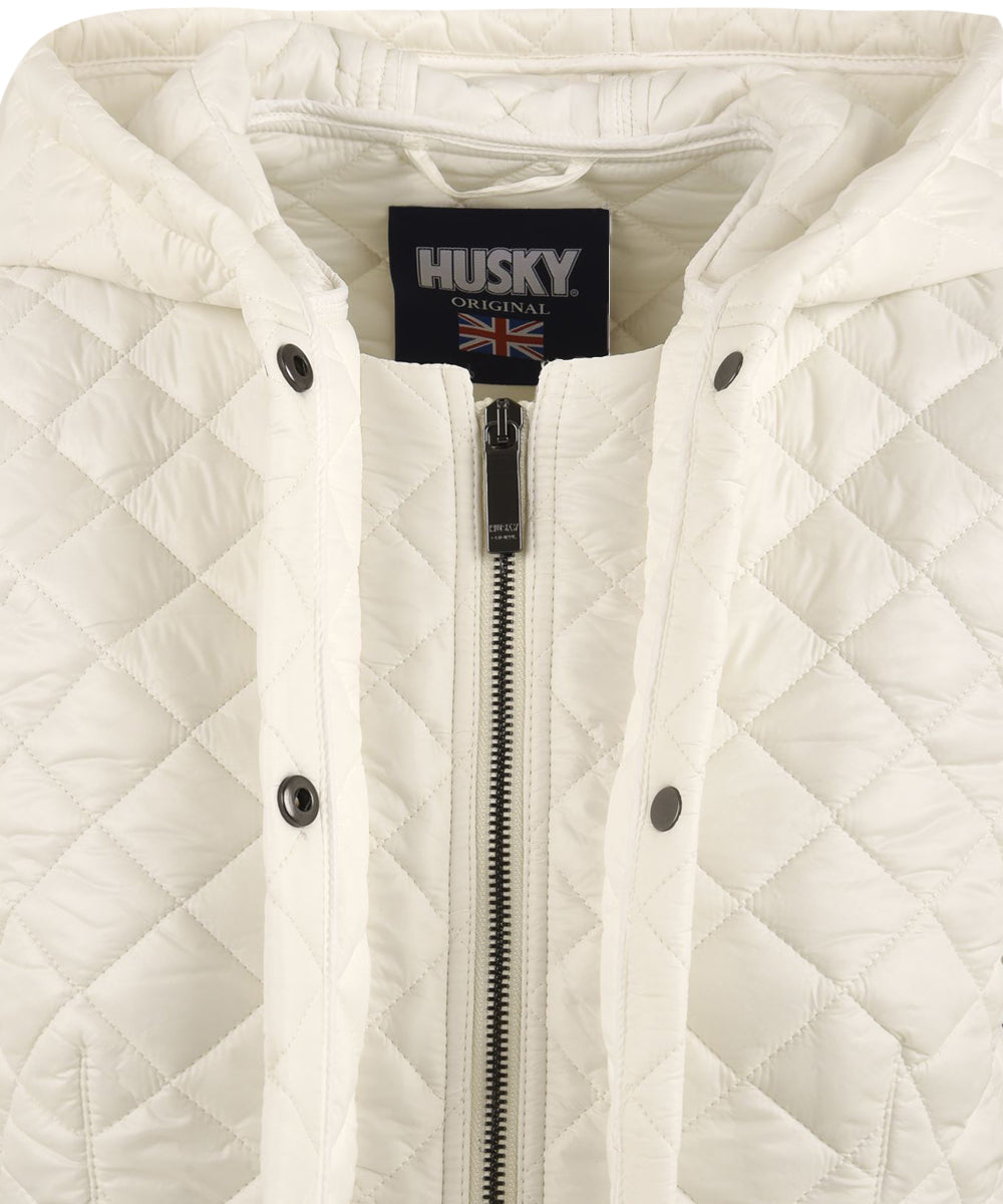Giubbotto con cappuccio HUSKY ORIGINAL Donna - Bianco