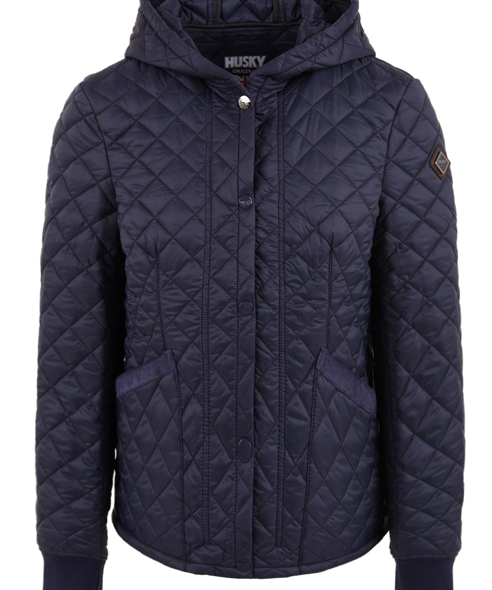 Giubbotto con cappuccio HUSKY ORIGINAL Donna - Blue