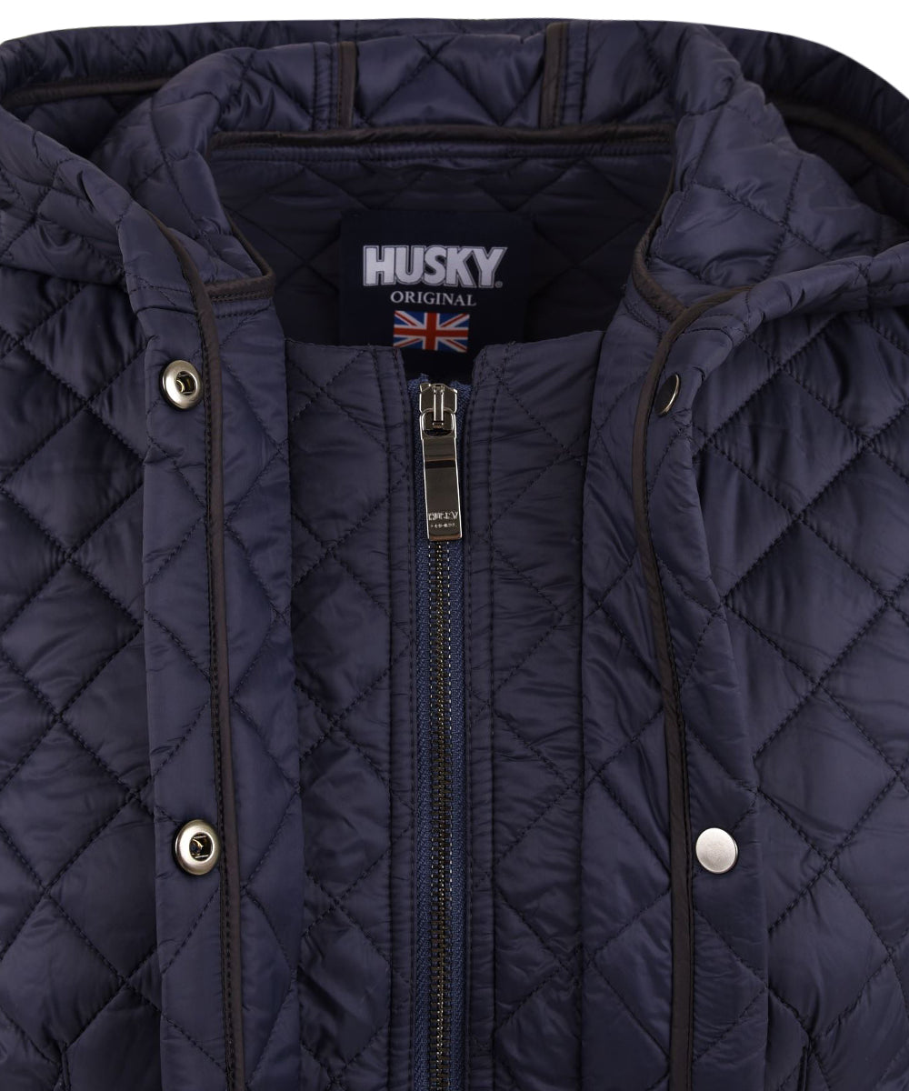 Giubbotto con cappuccio HUSKY ORIGINAL Donna - Blue