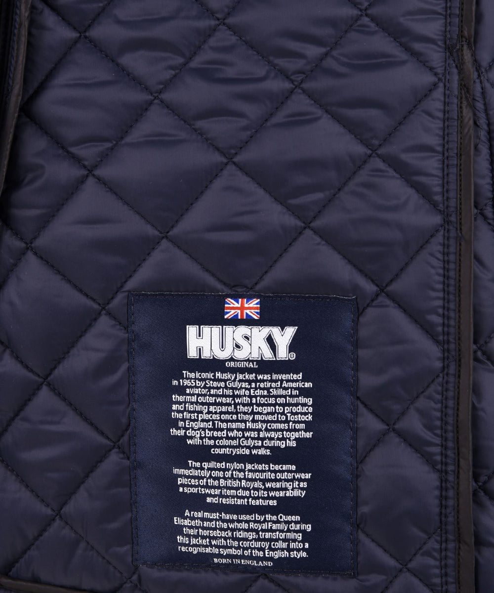 Giubbotto con cappuccio HUSKY ORIGINAL Donna - Blue