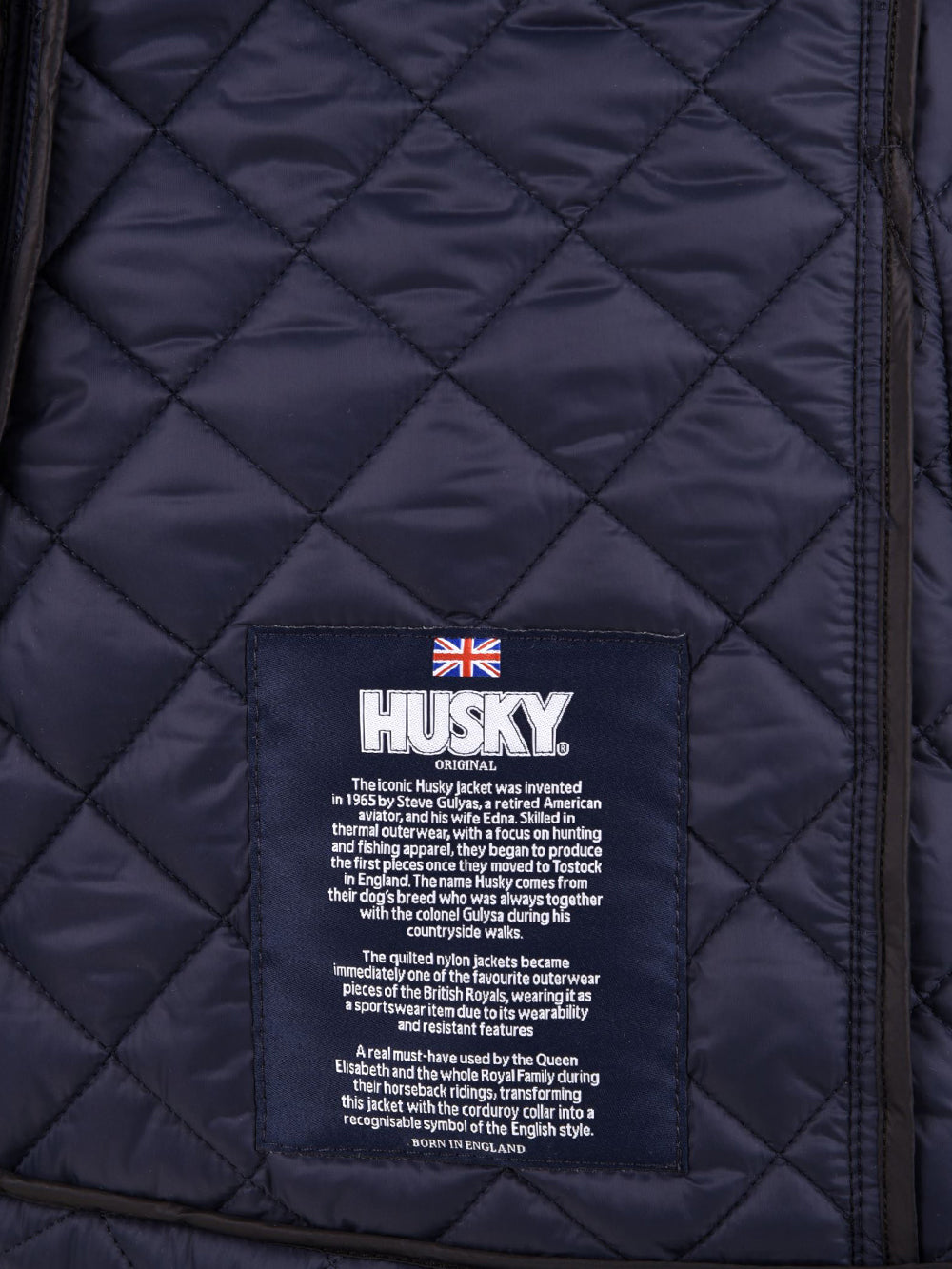 Giubbotto con cappuccio HUSKY ORIGINAL Donna - Blue