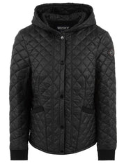 Giubbotto con cappuccio HUSKY ORIGINAL Donna - Nero