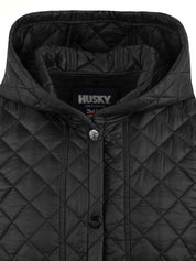 Giubbotto con cappuccio HUSKY ORIGINAL Donna - Nero