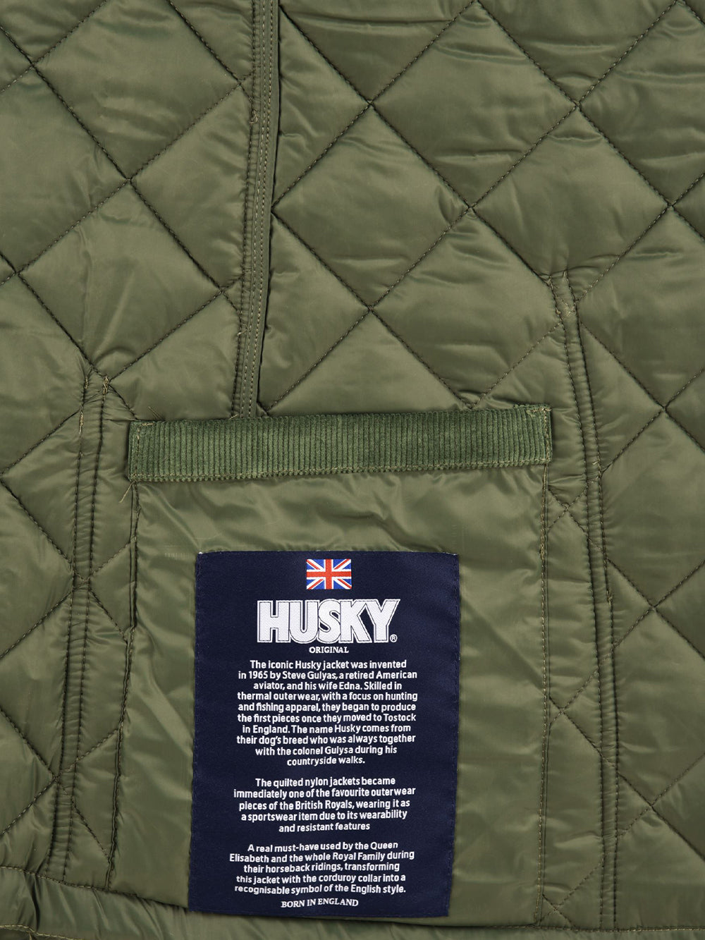 Giubbotto HUSKY ORIGINAL Uomo - Verde