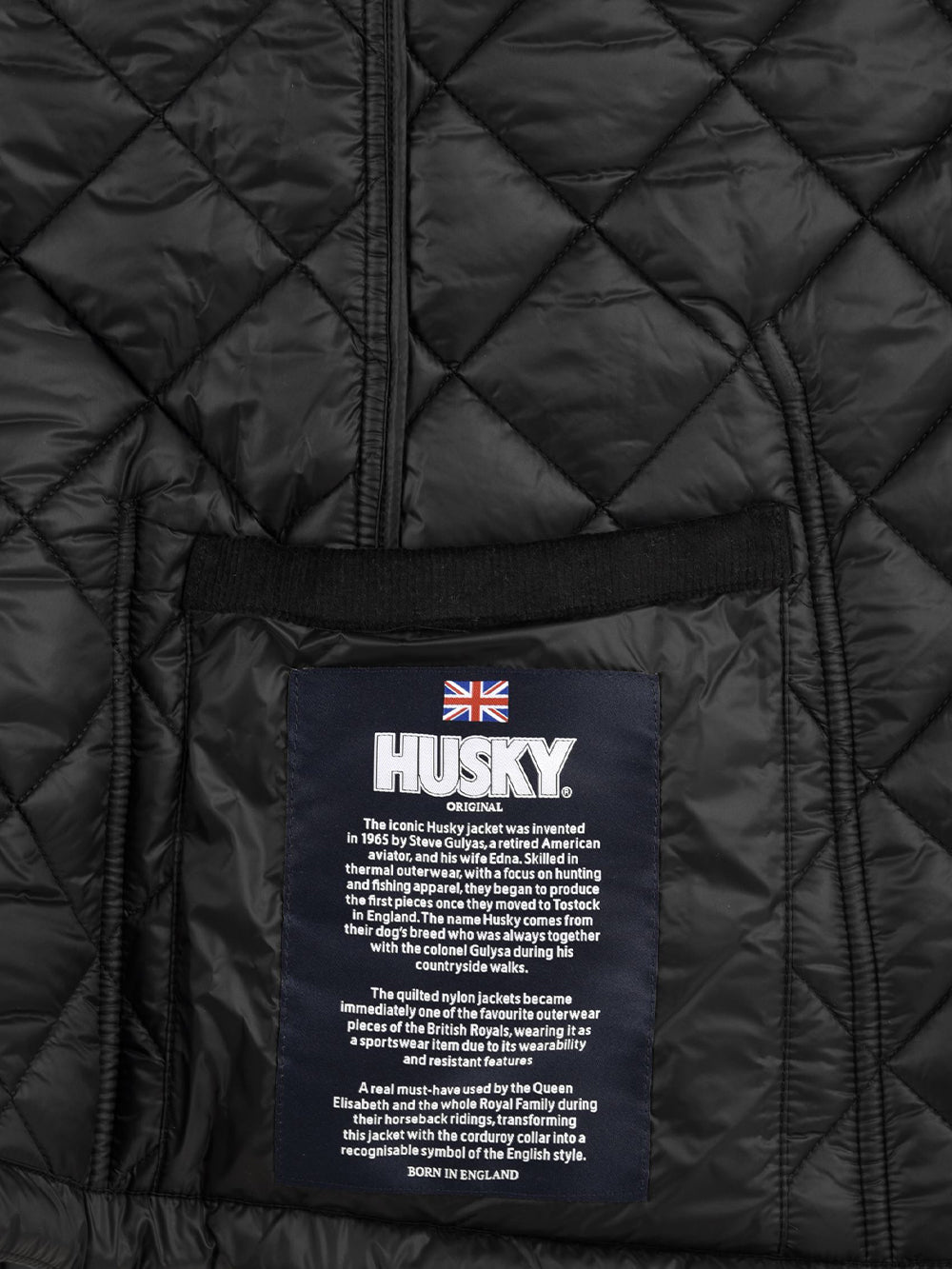 Giubbotto HUSKY ORIGINAL Uomo - Nero