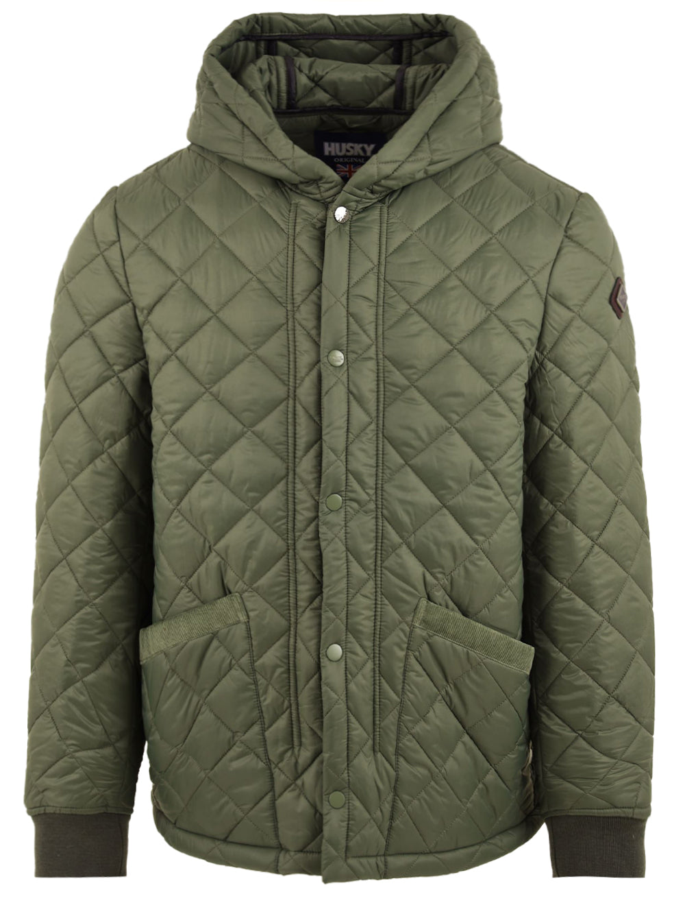 Giubbotto con cappuccio HUSKY ORIGINAL Uomo - Verde
