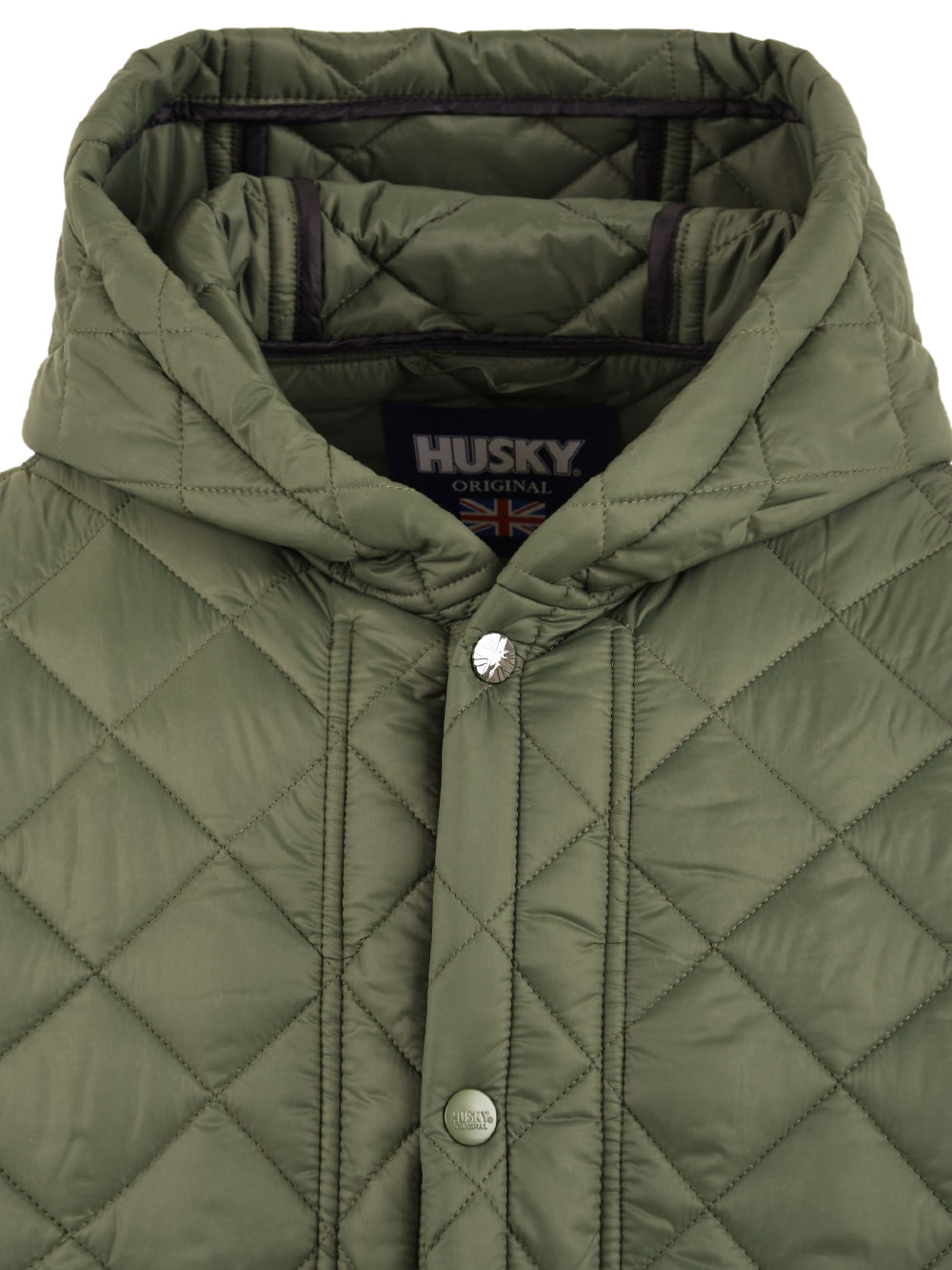 Giubbotto con cappuccio HUSKY ORIGINAL Uomo - Verde