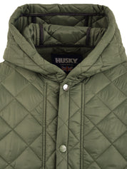 Giubbotto con cappuccio HUSKY ORIGINAL Uomo - Verde