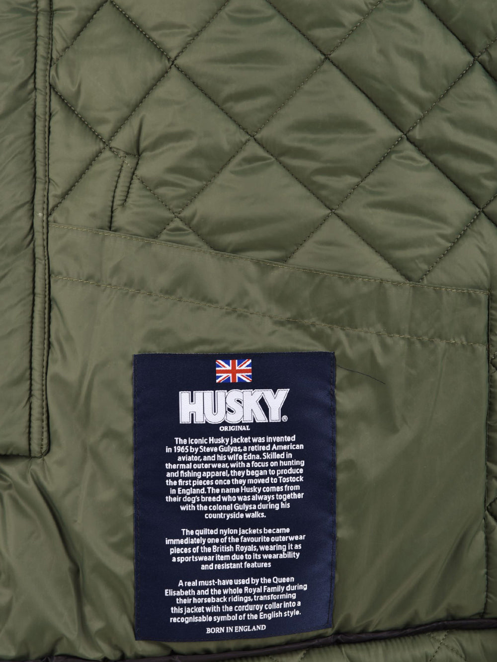 Giubbotto con cappuccio HUSKY ORIGINAL Uomo - Verde