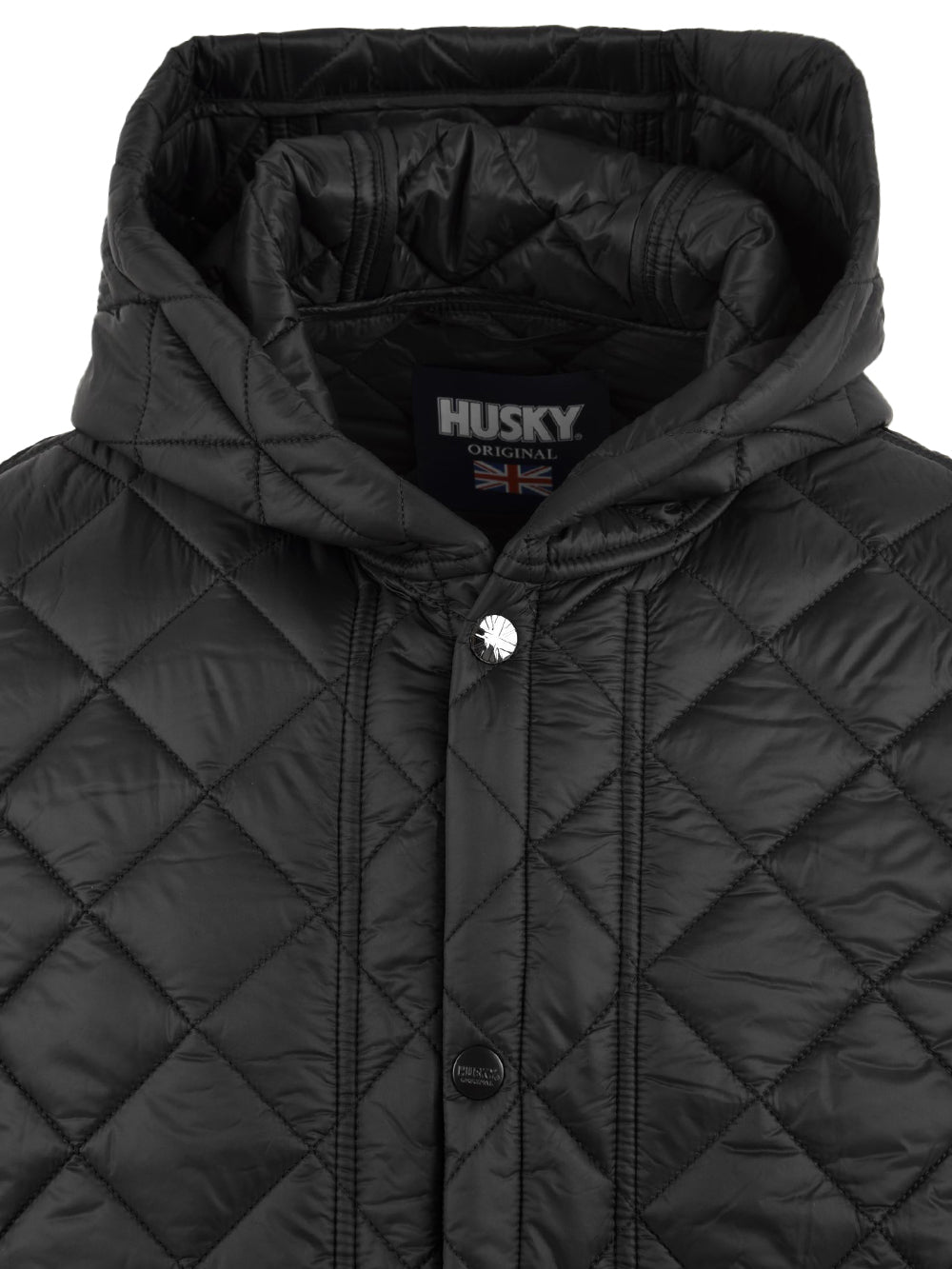 Giubbotto con cappuccio HUSKY ORIGINAL Uomo - Nero