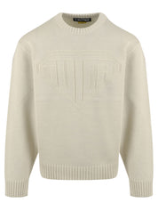 Maglione Links Logo IUTER Uomo - Cream