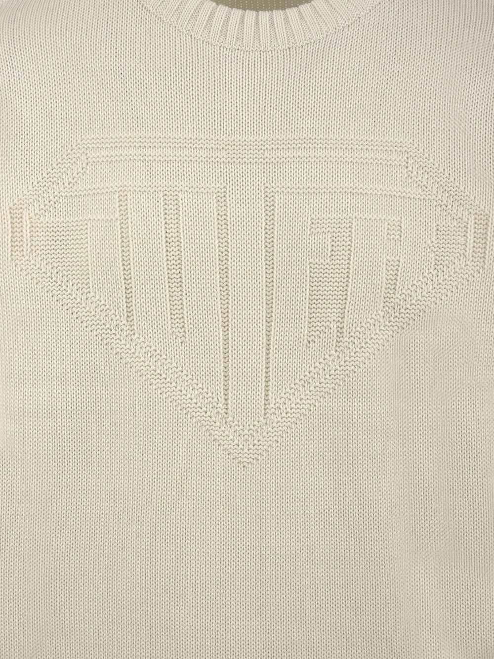 Maglione Links Logo IUTER Uomo - Cream