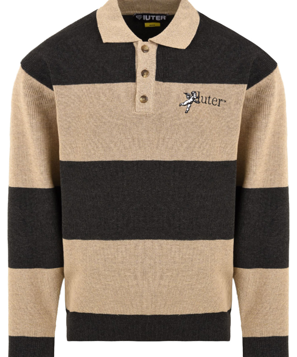 Polo manica lunga Souls IUTER Uomo - Beige