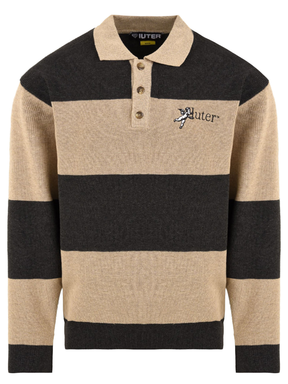 Polo manica lunga Souls IUTER Uomo - Beige