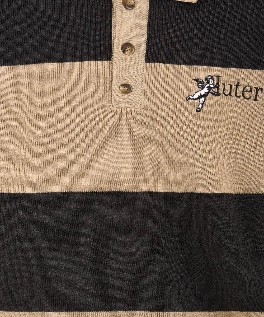 Polo manica lunga Souls IUTER Uomo - Beige