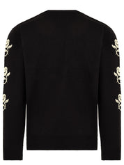 Maglione Floral IUTER Uomo - Nero