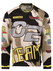 T-shirt manica lunga Tornado mx IUTER Uomo - Beige