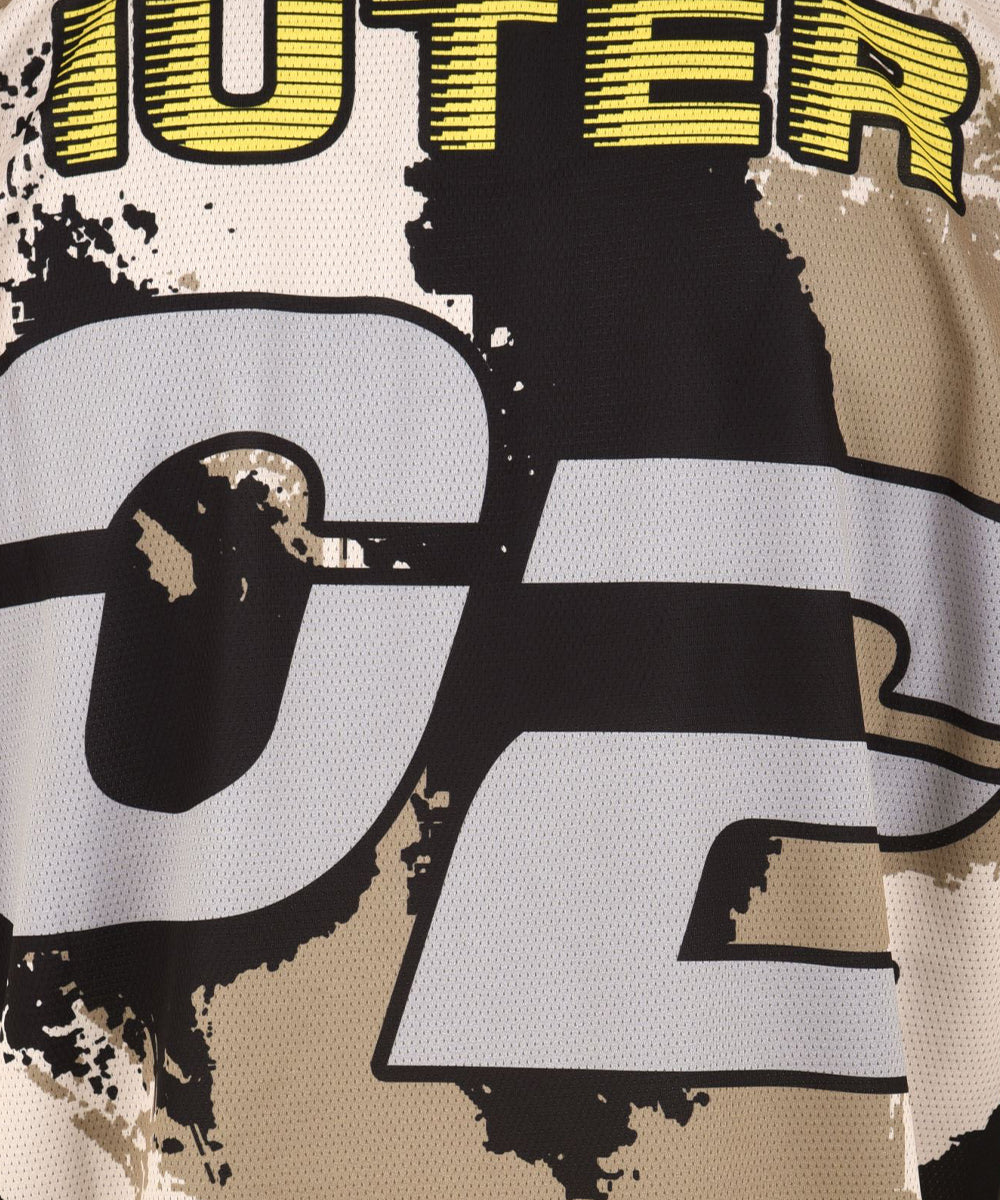 T-shirt manica lunga Tornado mx IUTER Uomo - Beige