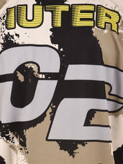 T-shirt manica lunga Tornado mx IUTER Uomo - Beige