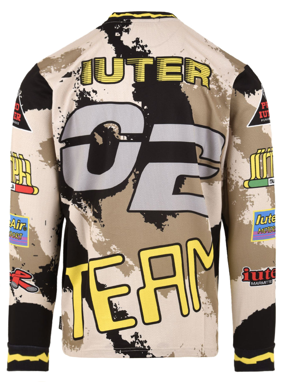T-shirt manica lunga Tornado mx IUTER Uomo - Beige