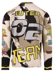 T-shirt manica lunga Tornado mx IUTER Uomo - Beige