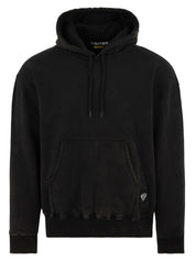 Felpa con cappuccio Label Marble IUTER Uomo - Nero