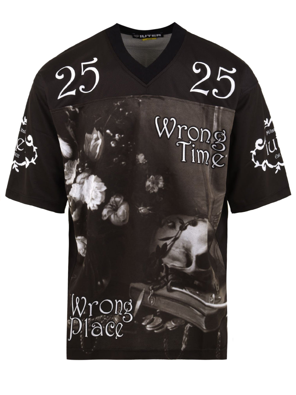 T-shirt Still Life Football Jersey IUTER Uomo - Nero