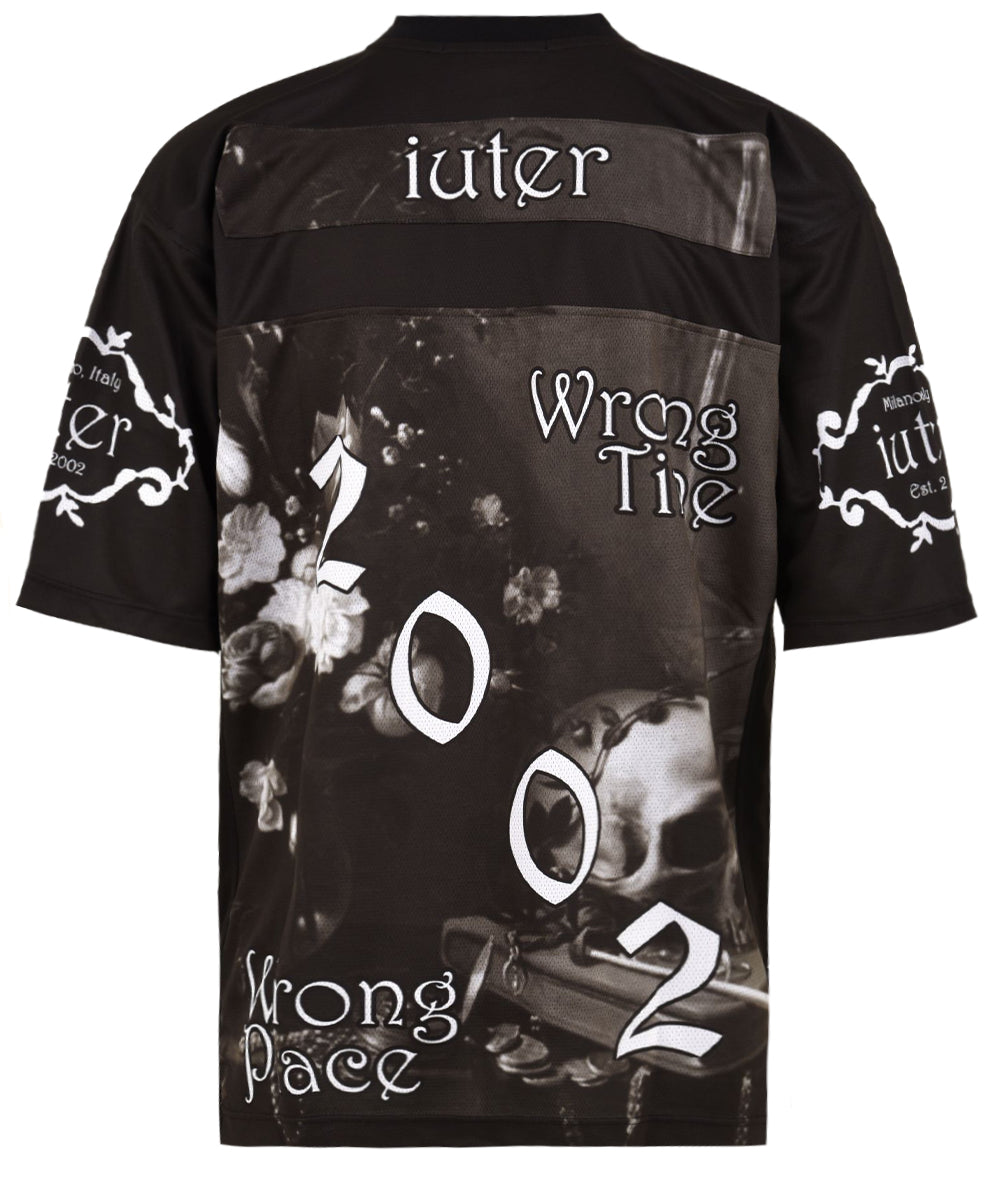 T-shirt Still Life Football Jersey IUTER Uomo - Nero