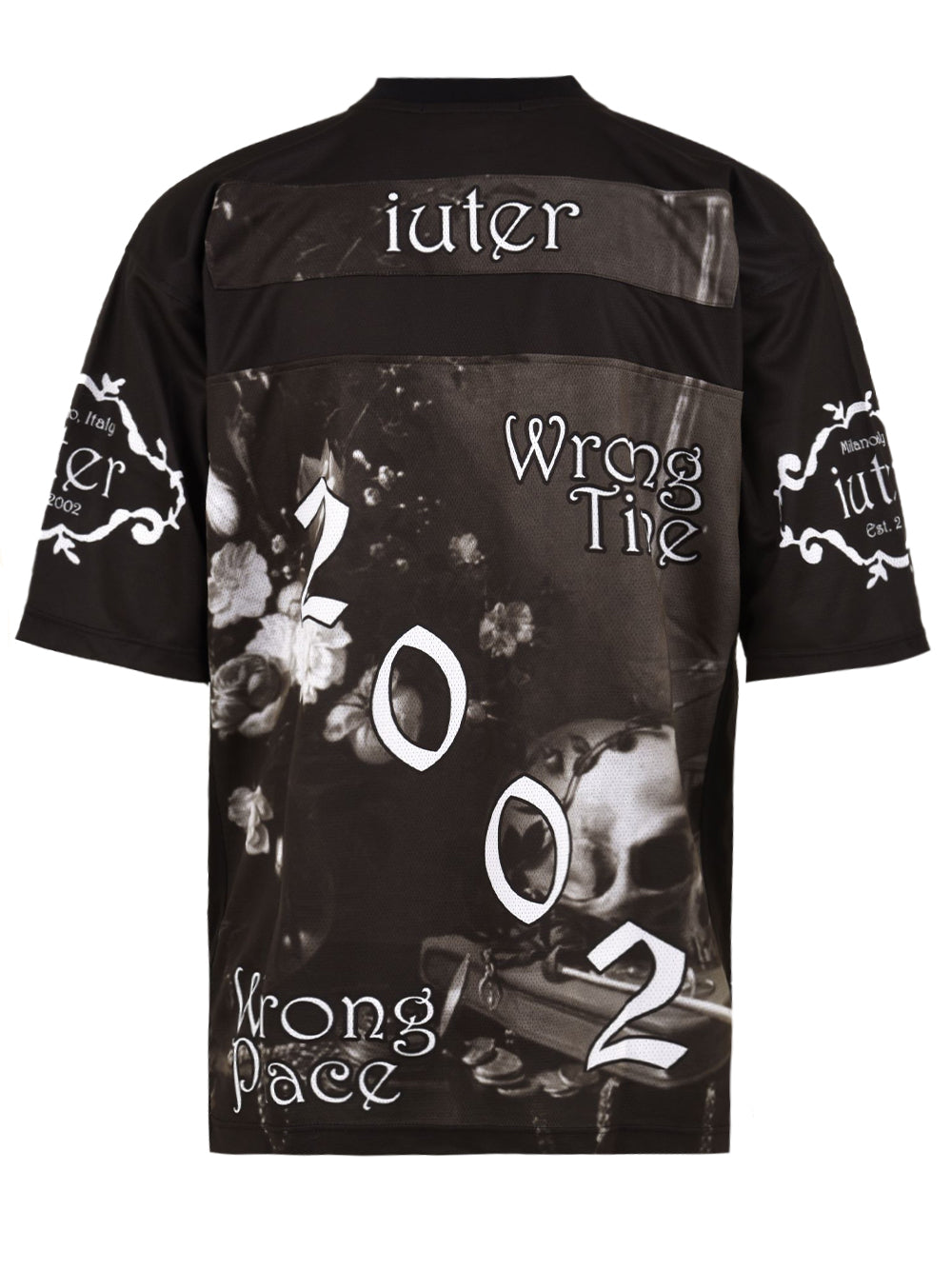 T-shirt Still Life Football Jersey IUTER Uomo - Nero