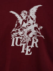 T-shirt Angel IUTER Uomo - Burgundy