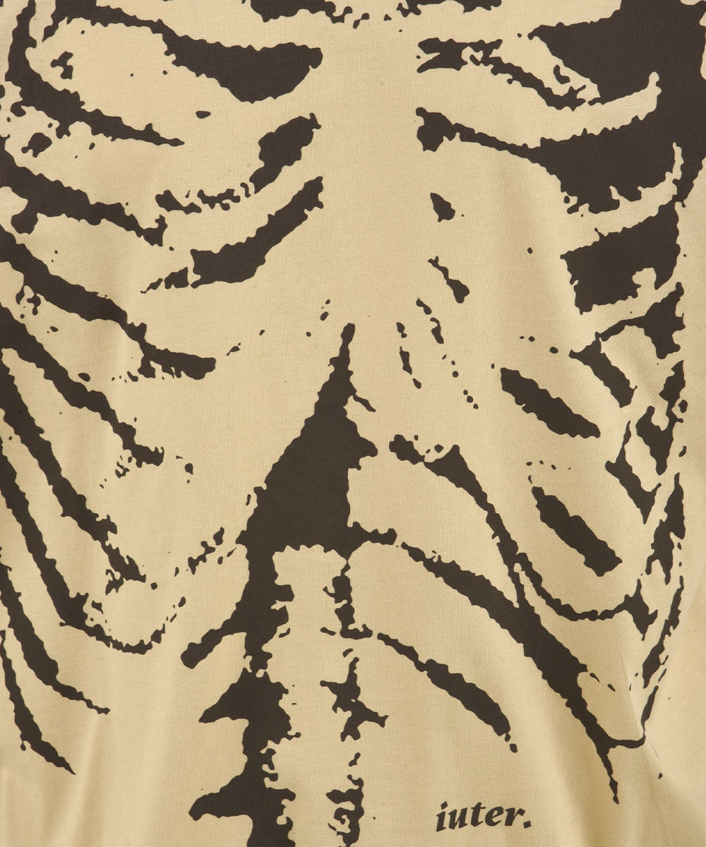 T-shirt Skeleton IUTER Uomo - Beige