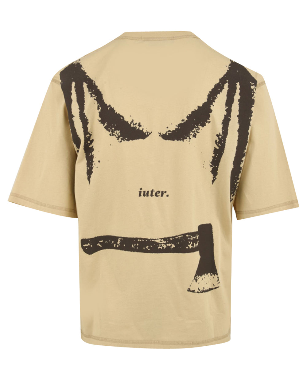 T-shirt Skeleton IUTER Uomo - Beige