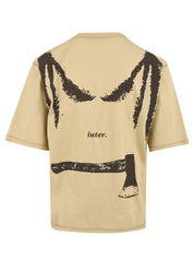 T-shirt Skeleton IUTER Uomo - Beige