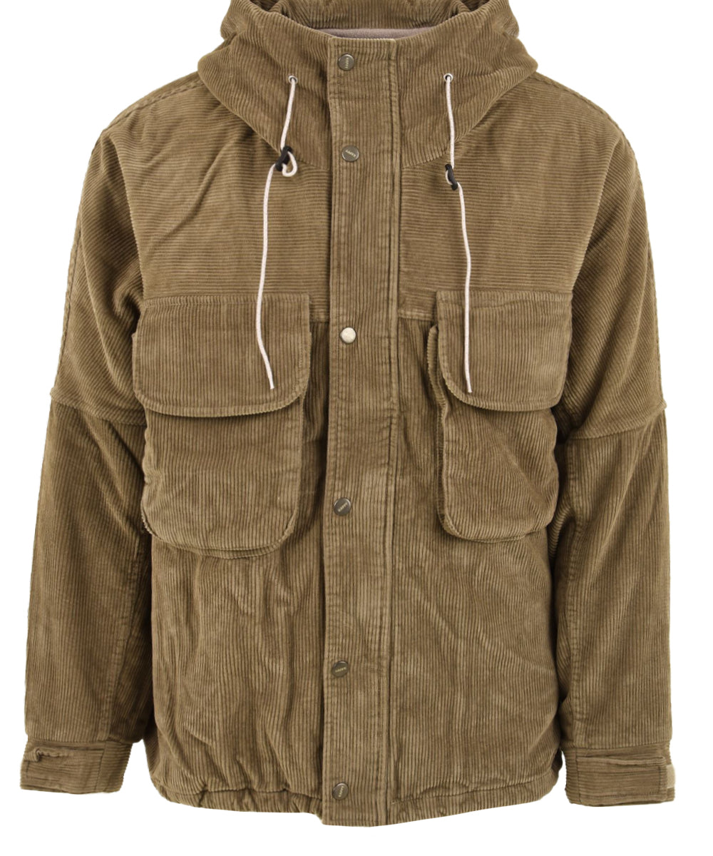 Giubbotto Corduroy Mountain KAPPY Unisex - Beige