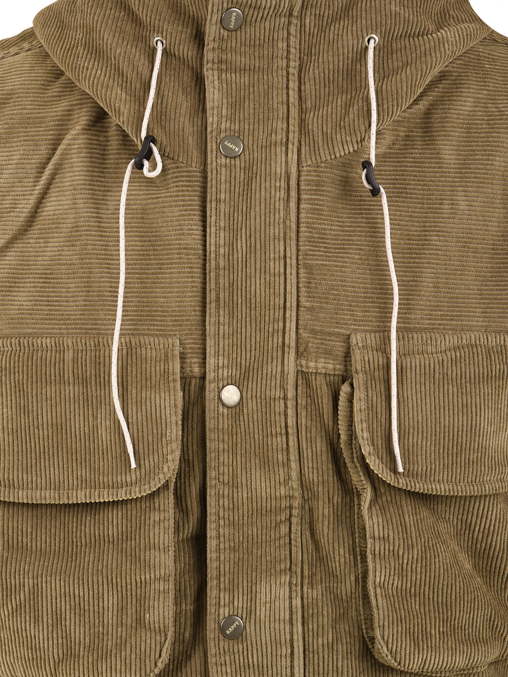 Giubbotto Corduroy Mountain KAPPY Unisex - Beige