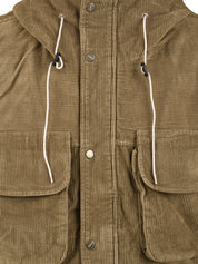 Giubbotto Corduroy Mountain KAPPY Unisex - Beige