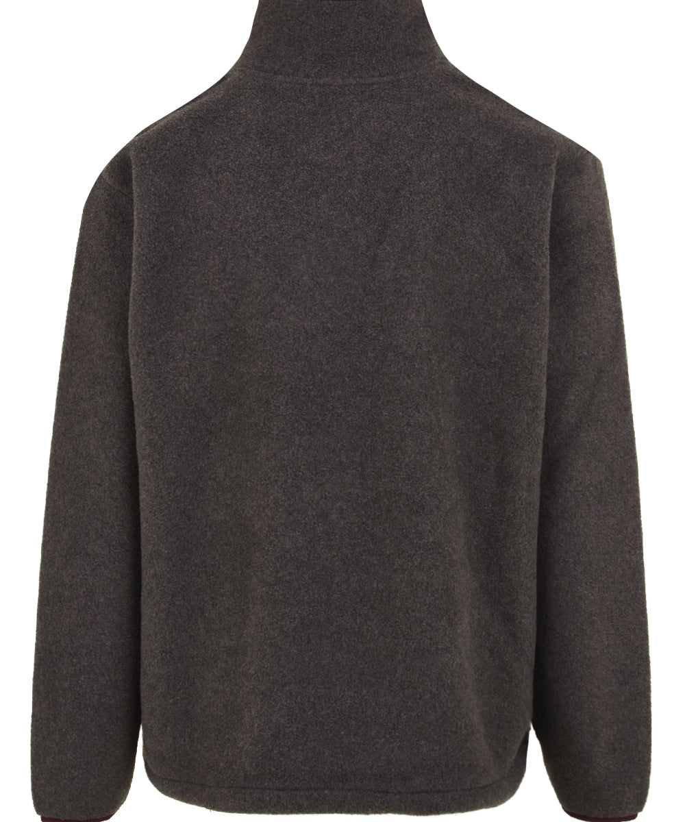 Giubbotto Anorak Fleece Button KAPPY Unisex - Grigio