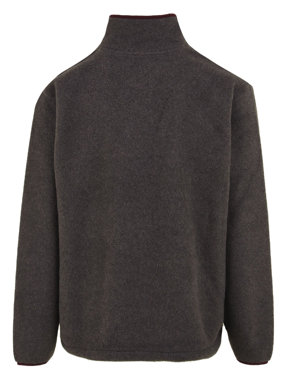 Giubbotto Anorak Fleece Button KAPPY Unisex - Grigio