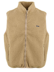 Gilet Fleece Zipper KAPPY Unisex - Beige