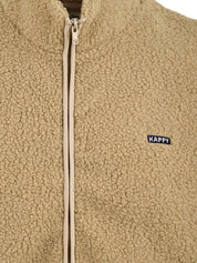 Gilet Fleece Zipper KAPPY Unisex - Beige